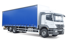 Van Hire Leeds - 26 Tonne Curtain Side Lorry - Truck hire Leeds