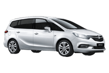 Van Hire Leeds - Vauxhall Zafira 7-Seater - Minibus hire Leeds